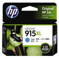 HP Ink 915XL Cyan (825 Pages)