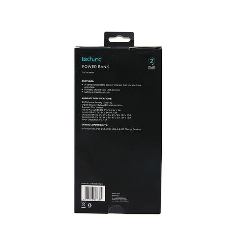 Tech.Inc 30000mAh Powerbank