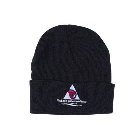 Schooltex Mokoia Intermediate Beanie with Embroidery