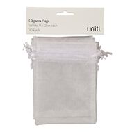 Uniti Organza Bags White