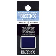 BLOCKX Watercolour Half Pan S4 455 Cobalt Blue Dark
