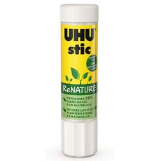 UHU Renature Glue Stick 21g White