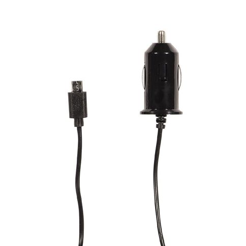Tech.Inc 1A Micro USB Car Charger - Black