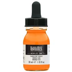 Liquitex Acrylic Ink Fluorescent Orange 30ml