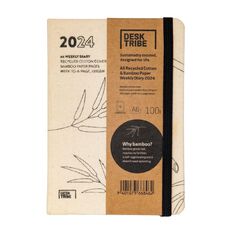 Desk Tribe Cotton Bamboo Weekly Diary 2024 A6