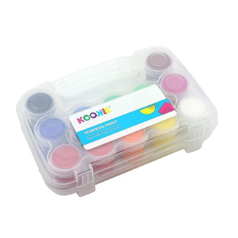 Kookie Tempera Paint 15ml With Case 12 Pack