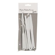 Uniti Palette Knives Plastic 5 Pack