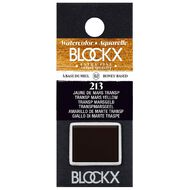 BLOCKX Watercolour Half Pan S2 213 Transparent Mars Yellow Yellow