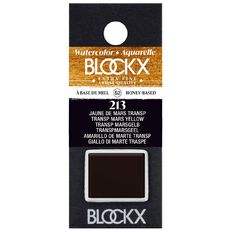 BLOCKX Watercolour Half Pan S2 213 Transparent Mars Yellow Yellow