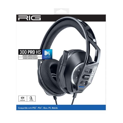 RIG 300 Pro HS Gaming Headset for PS4/PS5 Black