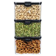 Sistema Ultra Tritan Canister Square Black 1.4L