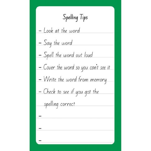 Warwick My Little Book 12mm Ruled 64 Page Green
