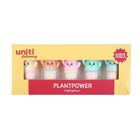 Uniti Kids Plant Power Highlighters 5 Pack