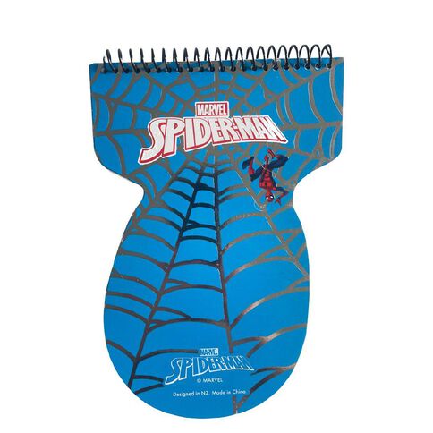 Spider-Man Shaped Notebook & Felts Set
