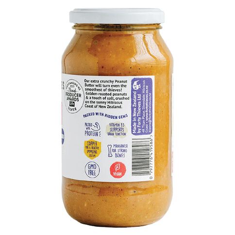 Forty Thieves Peanut Butter Crunchy 500g