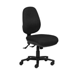 Chair Solutions Delta Plus High-back 3 Lever Fabric Black