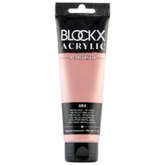 BLOCKX Acrylic Tube Metallic Rose Gold 120ml