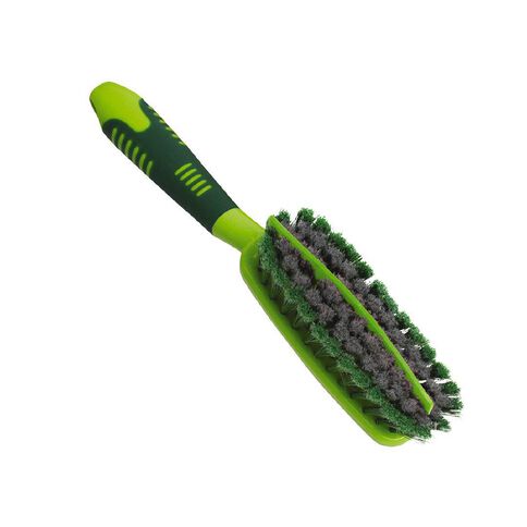 Sabco Cleanline Blade Dustpan & Brush Green Mid