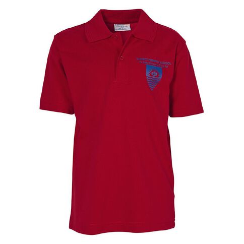 Schooltex Sunset Short Sleeve Polo with Transfer