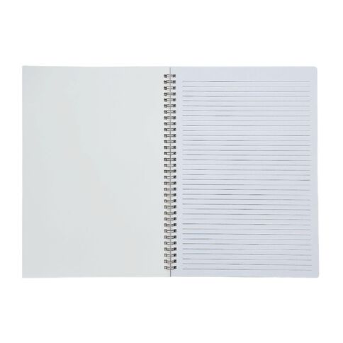 Uniti Clubhouse Softcover Notebook Striped Multi-Coloured