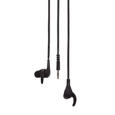 Active Intent Sports Secure Fit Earphones Black