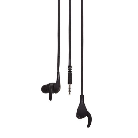 Active Intent Sports Secure Fit Earphones Black