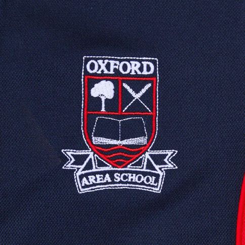 Schooltex Oxford Area School Short Sleeve Polo with Embroidery