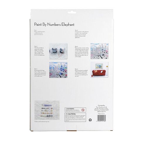 Uniti Paint By Numbers Elephant