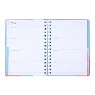 WS Undated Planner With Months Multi-Coloured