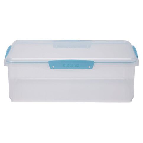 Sistema Klip It Pastels Rectangular Box Assorted Colours 7L 7L