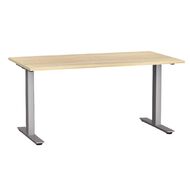 Agile Desk 1500 Atlantic Oak/Silver