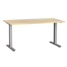 Agile Desk 1500 Atlantic Oak/Silver
