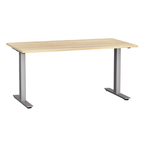 Agile Desk 1500 Atlantic Oak/Silver