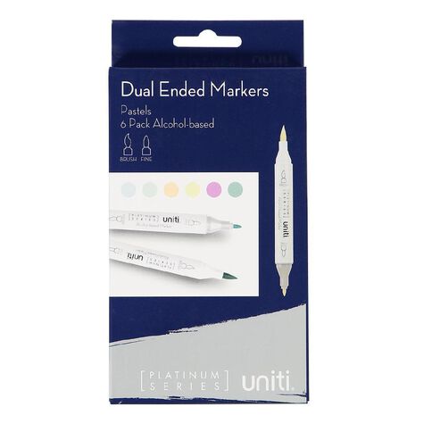 Uniti Dual Ended Markers Pastels