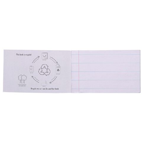 WS Exercise Book 1G2 25mm 24 Leaf Purple Mid