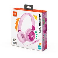 JBL Junior 320 Wired On-Ear Kids Headphones Pink