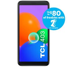 2degrees TCL 403 Bundle Prime Black