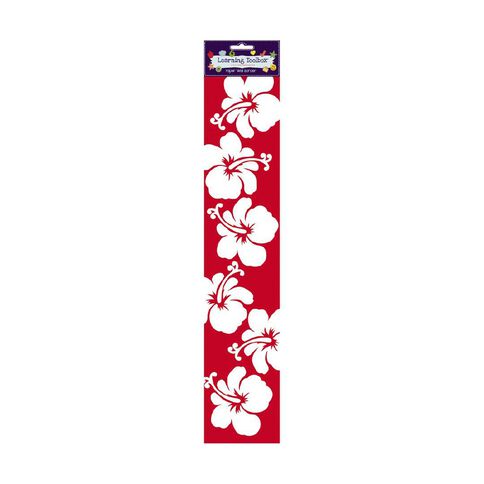 Learning Toolbox Wall Border NZ Hibiscus Assorted 7 Pack