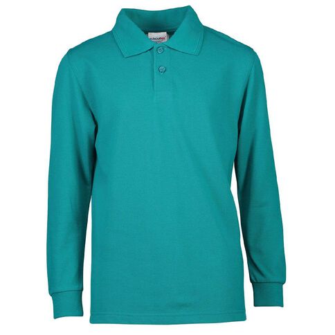 Schooltex Kids' Long Sleeve Polo