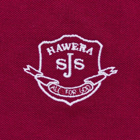 Schooltex St Josephs Hawera New Polo with Embroidery