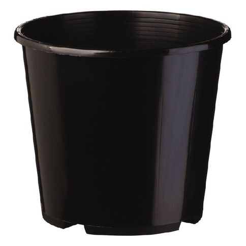 IP Plastics Planter Pot 27cm Black 8.5L