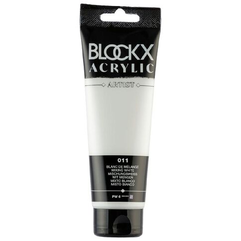 BLOCKX Acrylic Tube Mixing White 120ml