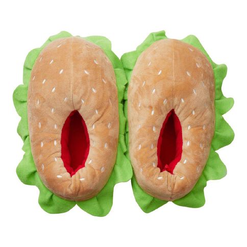 H&H Men's Hamburger Slippers