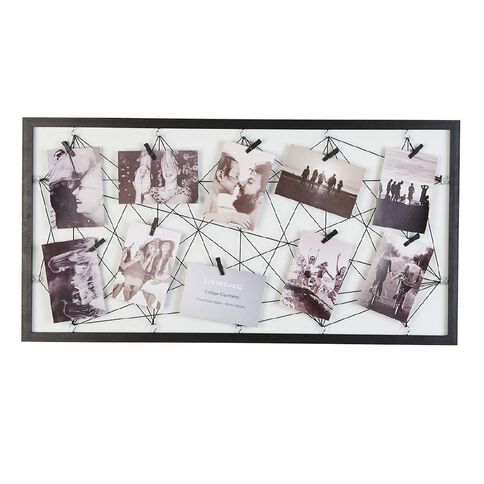 Living & Co Collage Clip Frame Black