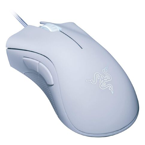 Razer DeathAdder Essential Ergonomic Wired Gaming Mouse White