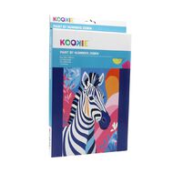 Kookie Paint By Numbers Zebra
