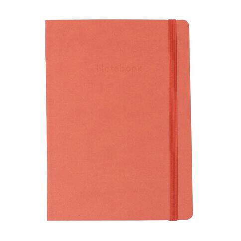 Uniti Colour Pop Soft Touch Notebook Orange Mid A5