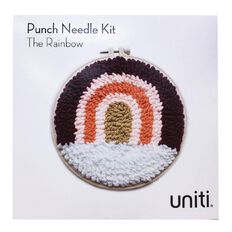 Uniti Punch Needle Kit The Rainbow