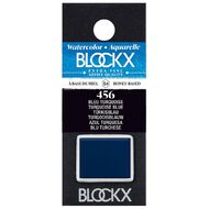 BLOCKX Watercolour Half Pan S4 456 Turquoise Blue