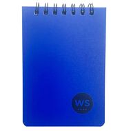 WS Notebook PP Wiro 100 Pages Blue Dark A7